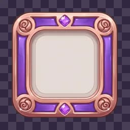 AI-generated game UI element created in the same flow as the code
