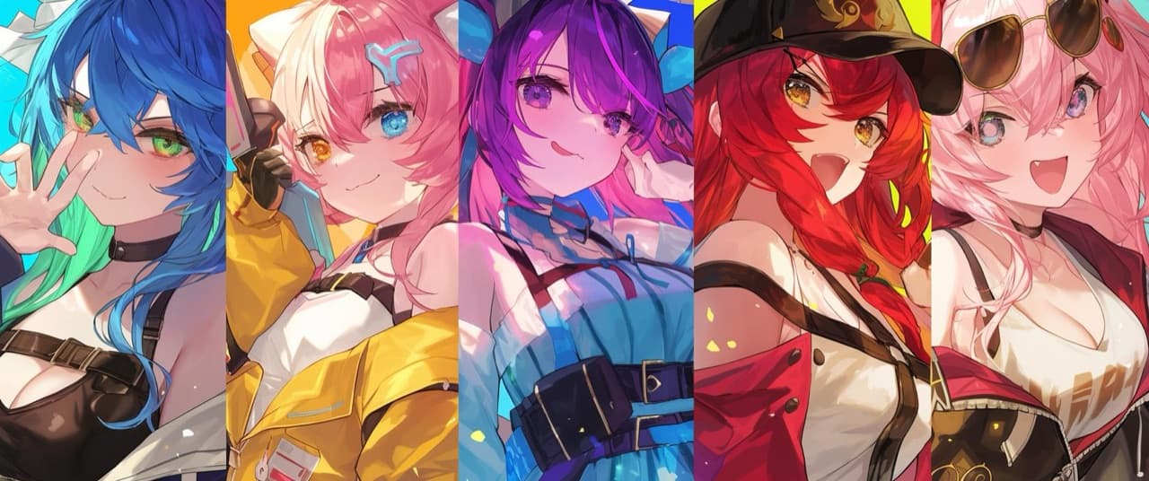 Manga Matrix — an anime game made with Rosebud