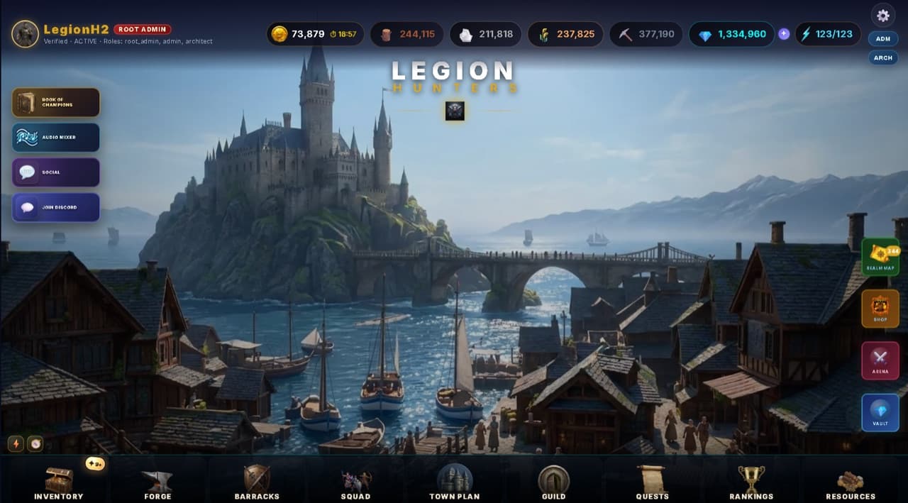 Legion Hunters — a squad-based strategy RPG made with Rosebud